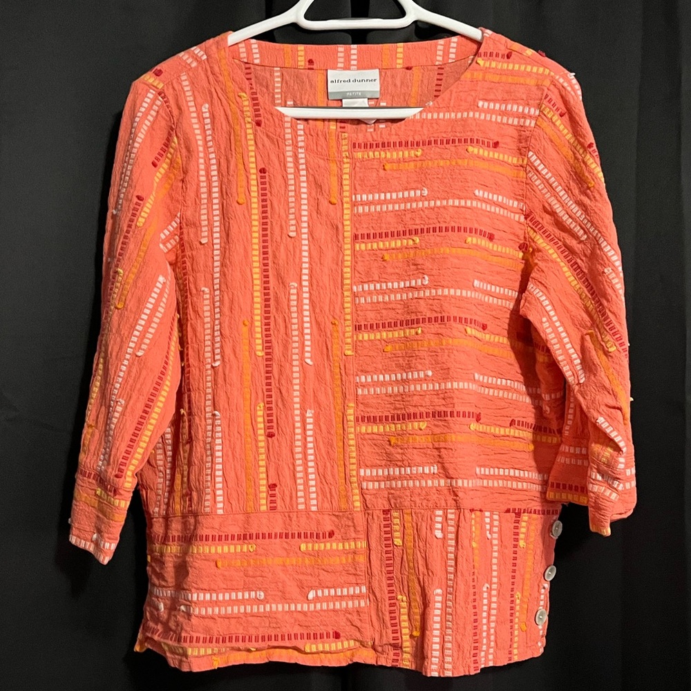 3/4 sleeved blouse, size Petite Medium